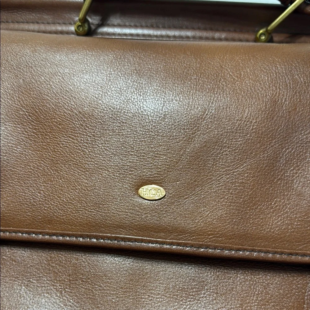 Vintage Classic‎ Brown Leather Men's Briefcase